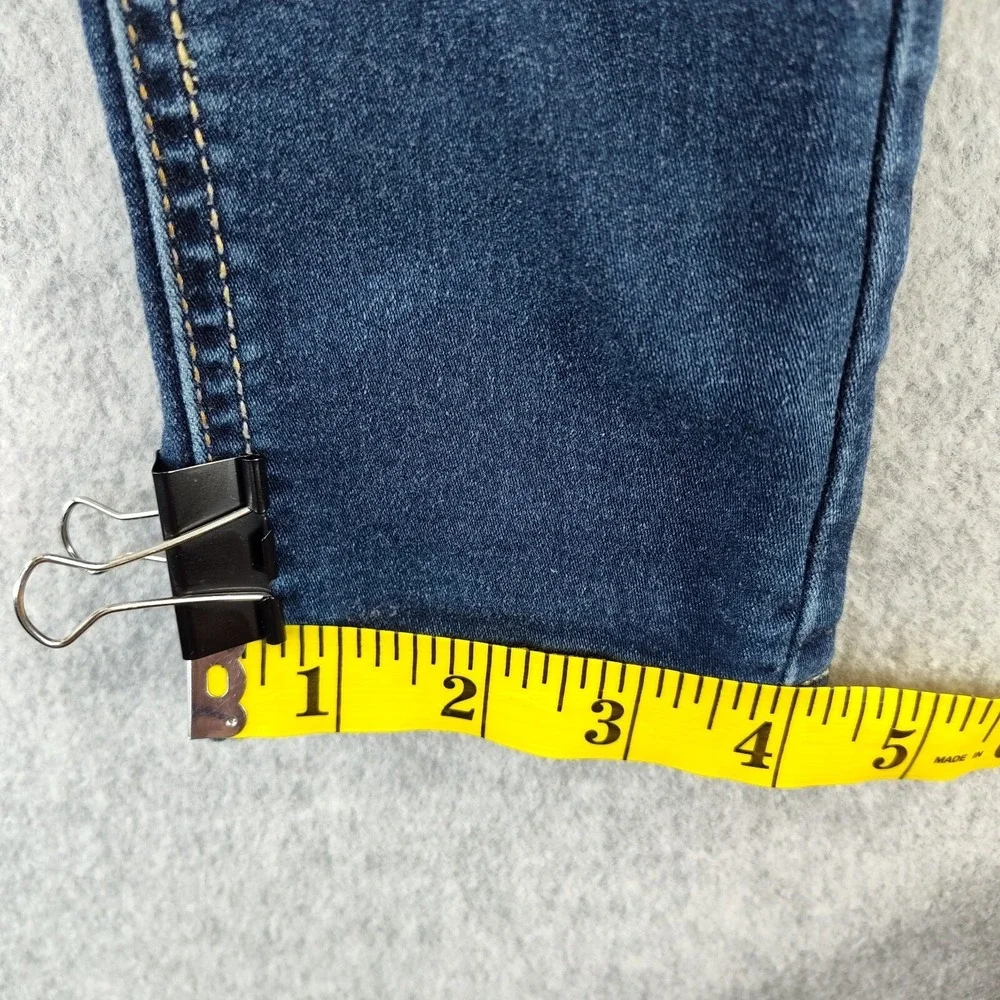 Jordache Girls Jeans Size 5 Reg Skinny‎ Distressed Adjustable📸SEE PICS📏📸